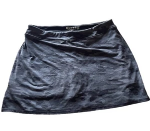 Gonna sportiva vintage SOYBU Skort donna grande mimetica grigio nero mimetico - Foto 1 di 9