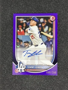 2025 Bowman Baseball Tommy Edman /250 Autograph LA Dodgers - Picture 1 of 2