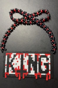💥 NEU Sullivan King Drip Kandi Perler Halskette EDM EDC Fest Rave Dance 🤘🏼 - Bild 1 von 1