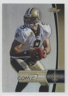 2012 Topps Finest Refractor Drew Brees #30 - Image 1 of 2