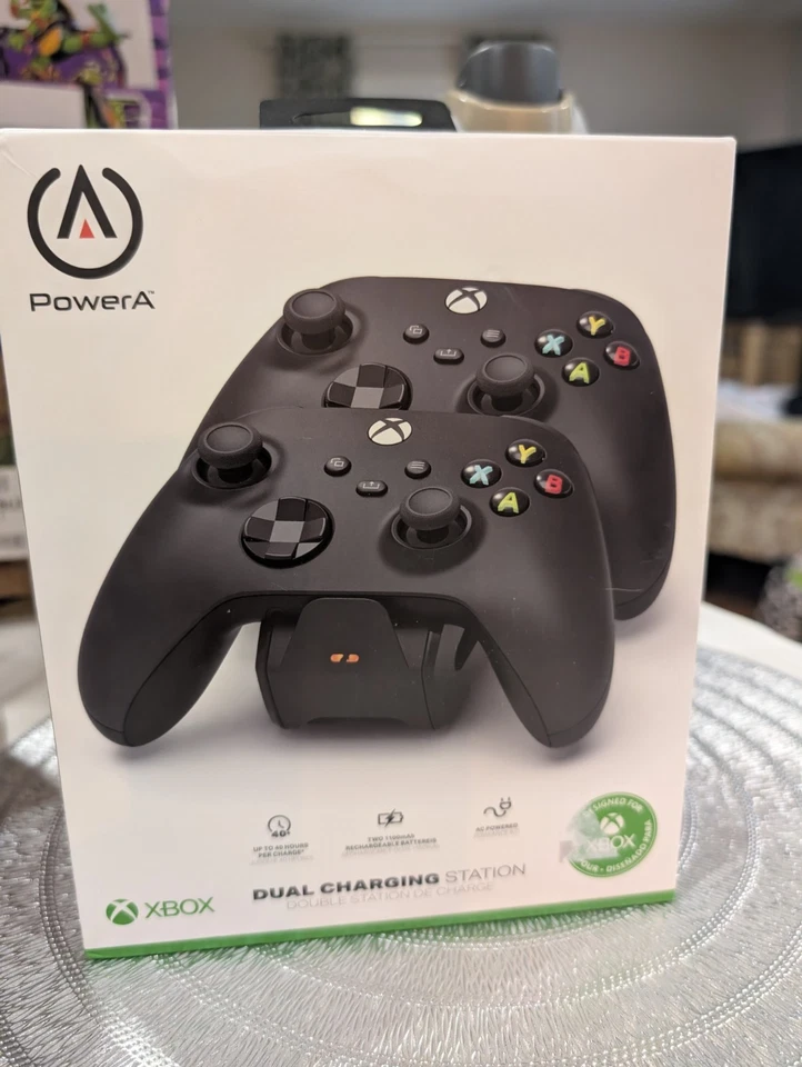 PowerA Controller Dual Charging Station For Xbox Series X|S & Xbox One - Black - Image 1 of 1