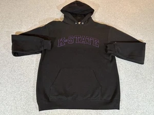 Kansas State Wildcats Hoodie Herren Large schwarz NCAA Pullover Sweatshirt K-State - Bild 1 von 12
