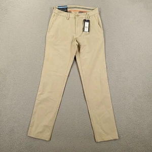 Neu Vineyard Vines Herren 28 x 32 Stillwater Golfhose für unterwegs hellbraun beige OTG neu mit Etikett - Bild 1 von 14