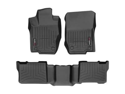 WeatherTech FloorLiner for 2006-2011 Mercedes ML-Class - 1st & 2nd Row, Black - Image 1 of 4