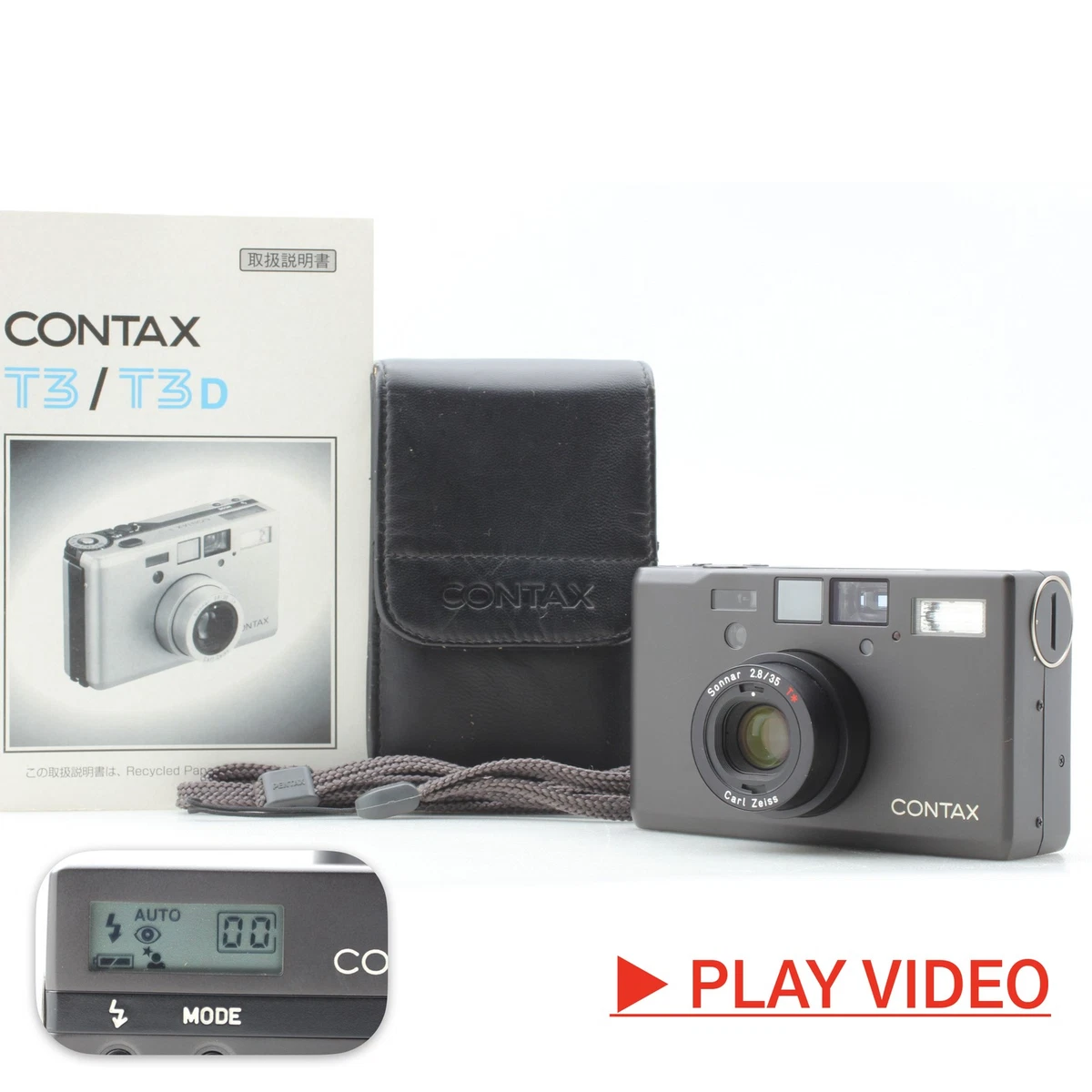 Contax T3 Point & Shoot Film Cameras for sale - eBay