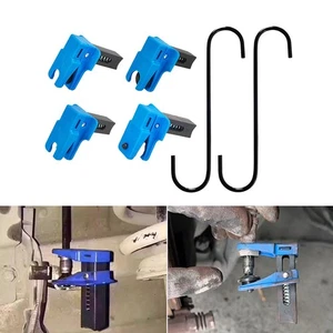 4 Pezzi Morsetto Olio Freno Auto Tubo Strumento Prova di Perdite Freno Fluido Co - Picture 1 of 12