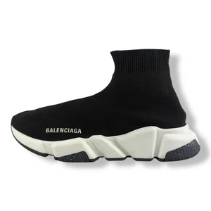 Balenciaga Speed Negro/Blanco Reino Unido 6/UE 39 - Imagen 1 de 7