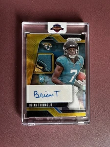Brian Thomas JrPanini Prizm Football Gold Prizm /10 #RPA-BJ Jaguars RC - Bild 1 von 12