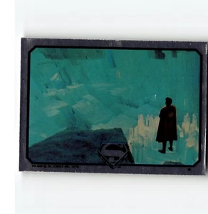 4-04-14 PWE. 1978 dc comics superman movie sticker with imperfections . home (C) - Picture 1 of 2