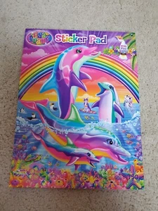 Lisa Frank Sticker Pad Echo With Play Scenes! Dolphins - Picture 1 of 7
