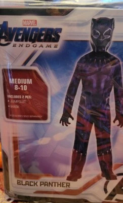 VENGADORES Fin de Juego Pantera Negra Halloween Disfraz Juegos con disfraces Máscara para niños Mediana Med M Foto 1 de 4