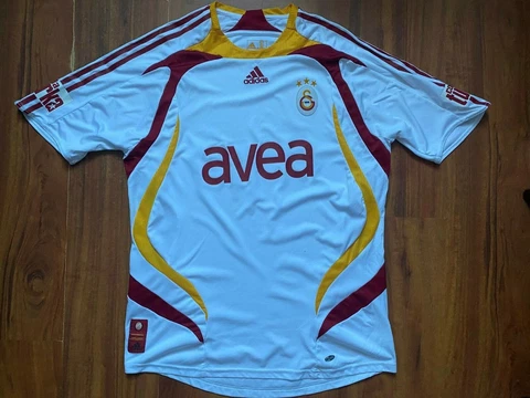 GALATASARAY AS FOOTBALL SHIRT 2007-2008 ORIGINAL ADIDAS SIZE L Cover