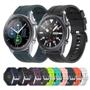 Para Amazfit Pace Correa Reemplazo Band Silicona Reloj 22mm Llanura Hebilla - Imagen 1 de 11