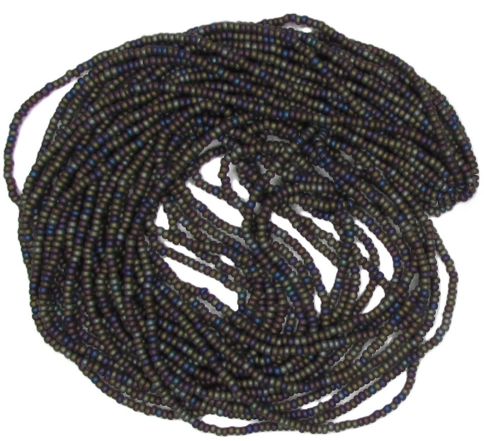 Czech 11/0 Preciosa Opaque Rocaille Glass Seed Beads 12-strand Hank 2 - Image 1 of 1