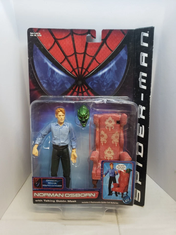 Marvel Entertainment Norman Osborn -- Spider-Man Series 1 Action Figure