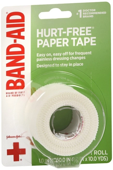 BAND-AID Hurt-Free Medical Paper Tape 1ct  1in by 10yds - Image 1 of 1