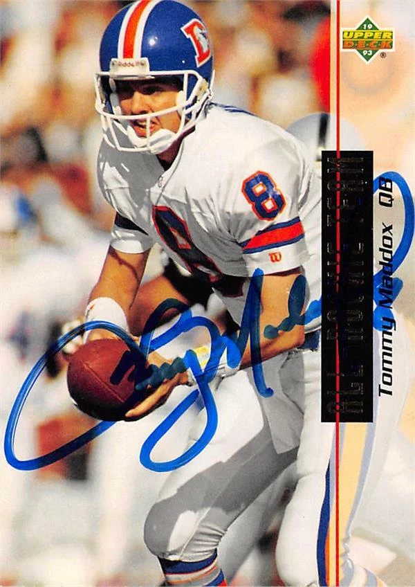 Tommy Maddox autographed Football Card 1993 Upper Deck All Rookie Team #32 - Image 1 of 1