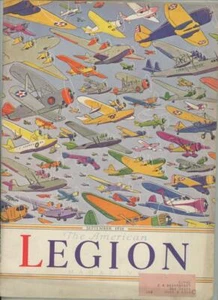 American Legion Sep 1938 Heaslip Cover Frank Street Karl Detzer - Picture 1 of 1