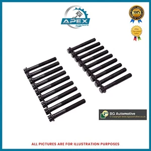 HEAD BOLTS SET FOR MITSUBISHI 4D56 2.5 DI-D DIESEL ENGINE KB4T 1005B373 - Picture 1 of 2