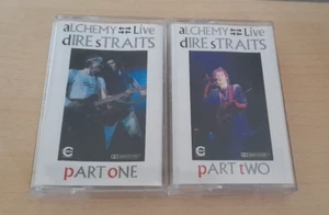 Dire Straits Alchemy Live Part One & Two Cassette Tape album - Vertigo, 1984 - Picture 1 of 6