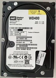 Western Digital WD400BD-60LTA0 40GB 3,5 Interne Desktop SATA Festplatte - Afbeelding 1 van 2