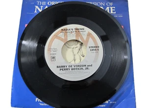 45 RECORD - BARRY DE VORZON AND PERRY BOTKIN JR - NADIA'S THEME - Picture 1 of 1
