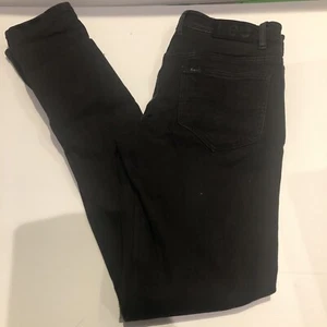 Lee Jeans Black Oscar Lo-Ryder Size 30 Button Up EUC - Picture 1 of 7