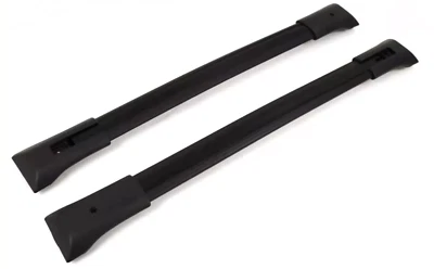 2010-2017 GMC Acadia Roof Rack Cross Rail Package 84130841 Black OEM GM - Image 1 of 2