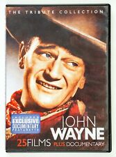 John Wayne The Tribute Collection, 25 Films plus Documentary, 4 DVD's, Preowned