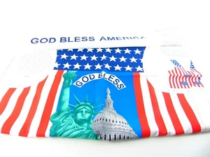 God Bless America Vest Sewing Material With Pattern - Picture 1 of 5