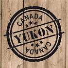 Yukon Sticker Vinyl 10 cm / 4" Decal Stamp Yukon Canada Car Laptop Tablet Wall