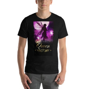 Queen Short-Sleeve Unisex T-Shirt dark fairy queen boss shirt queen goddess dark - Picture 1 of 20