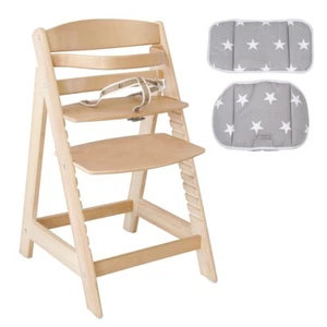 Roba Treppenhochstuhl Sit Up III natur Sitzverkleinerer Litte Stars TOP - Bild 1 von 5