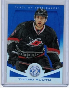 2013-13 Panini Totally Certified Mirror Platinum Blue 114 Tuomo Ruutu 7/10 - Bild 1 von 1