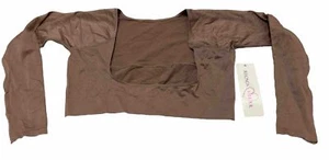 Ahh Rhonda Shear Mocha Plus SZ 3X Seamless Arm Shaper NWT - Picture 1 of 15