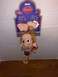 Disney Aladdin Flying And Talking Plush Abu NWT READ DOES NOT TALK DEAD BATTERY? - Picture 1 of 5