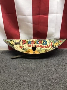 MARX Pinocchio The Acrobat Wind Up 1939 Disney Original Base Only Working Used - Picture 1 of 10