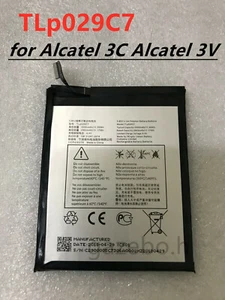 TLp029C7 New Orginal 3000mAh 11.55WH TLp029C7 Battery for Alcatel 3C Alcatel 3V - Zdjęcie 1 z 1