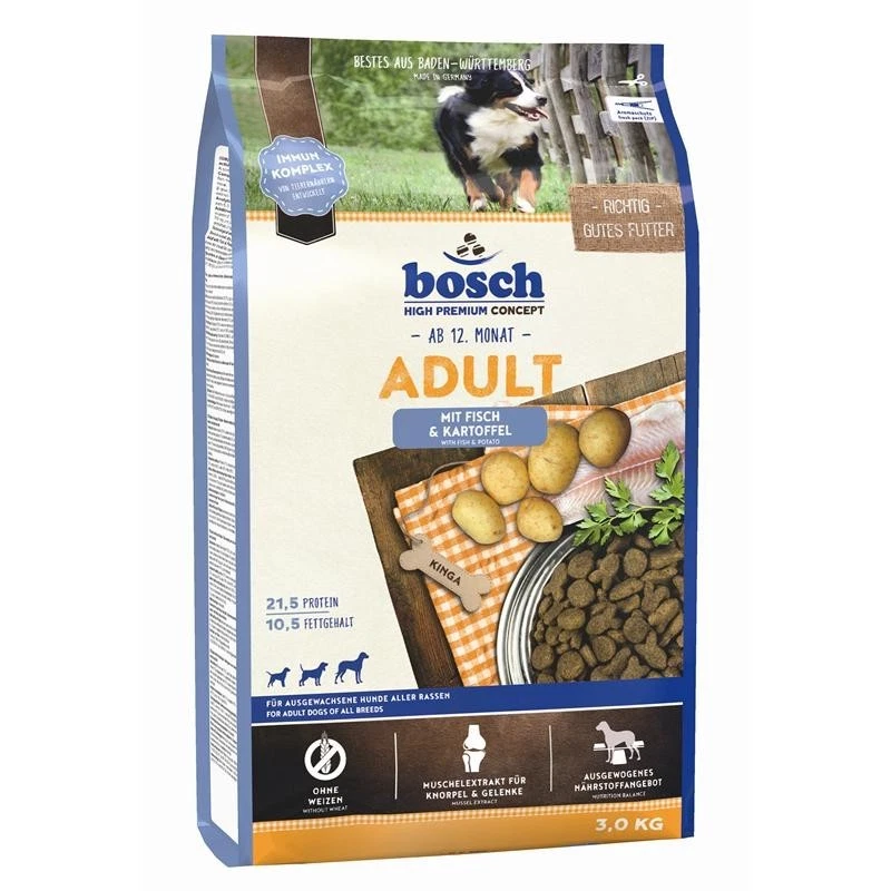 Bosch Adult Fisch & Kartoffel | 3kg Hundefutter trocken - Bild 1 von 1