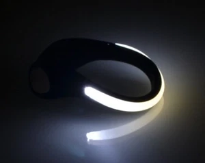 (1 PAIR) LED SHOE Light glow CLIPS for night safety leg running walking jogging  - Picture 1 of 20