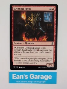 Magic the Gathering Grinning Ignus 168/289 TSR Time Spiral common - Mint - Photo 1 sur 2