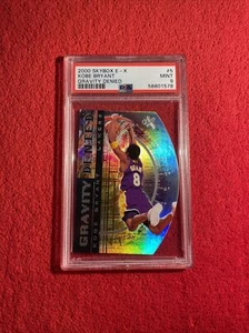 💎 VERY RARE 2000 Skybox E-X Kobe Bryant Gravity Denied PSA 9 🔥 (TT) - Picture 1 of 3