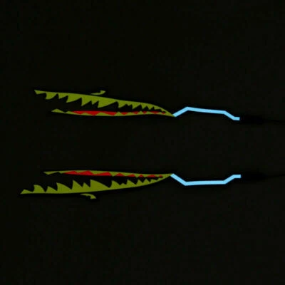 Motorcycle ATV Bike LED  Warn Light Strip Night Safety Riding Signal Helmet Lamp - Image 1 of 4