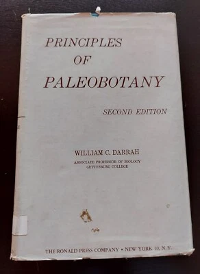 Principles of Paleobotany by William C. Darrah 1960 Hardcover ex-lib - Image 1 of 4