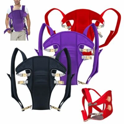 Mochila portabebés ajustable ergonómica transpirable portabebés recién nacido Foto 1 de 4