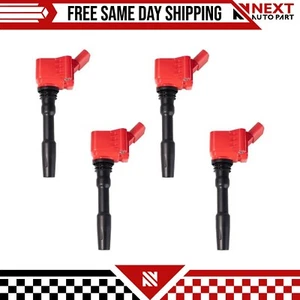 New 4pc Engine Ignition Coil Set For 2013-2020 Audi A3 VW Beetle - Picture 1 of 6