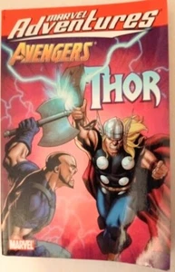 *BOOK Marvel Adventures The Avengers: Thor paperback book used FREE SHIPPING - Picture 1 of 3