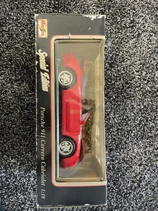 1994 Porsche 911 Carrera Cabriolet 1:18 Scale Diecast Car Maisto Special Edition - Picture 1 of 5
