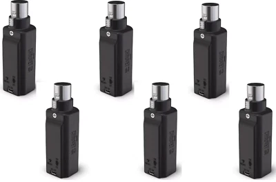6x Chauvet DJ D-Fi XLR RX Up to 10 Hours Battery-Powered D-Fi DMX Receiver - Image 1 of 4