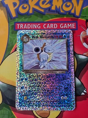 Dark Blastoise S2/S4 Legendary Collection Jumbo Oversized BoxTopper Pokemon Card - Image 1 of 4